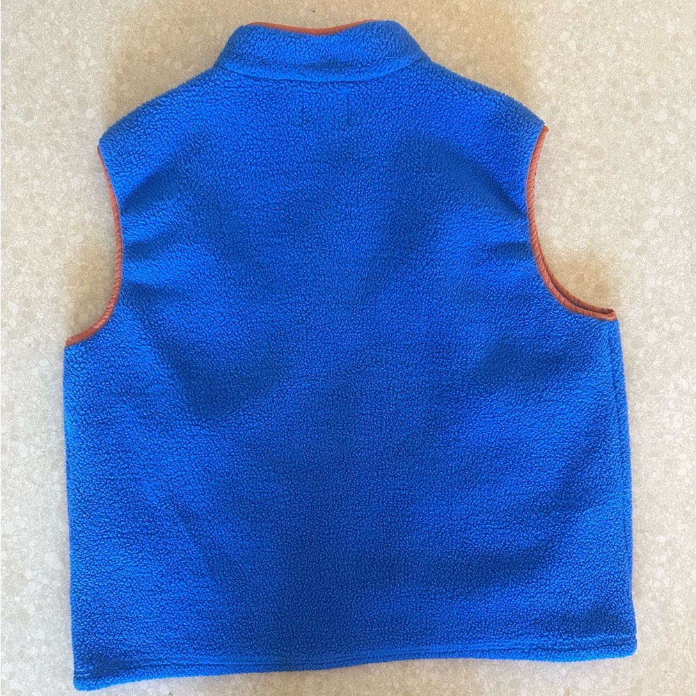 BDG Blue and Green Vest with Orange Accents - Picture 4 of 4